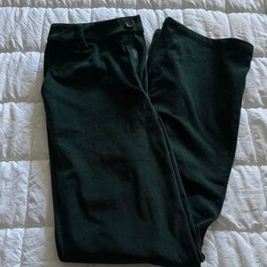 Cider Deep Green Corduroy Pants